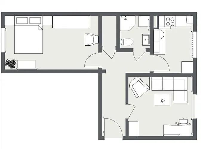 Groundfloor Rahmaninov Apartament